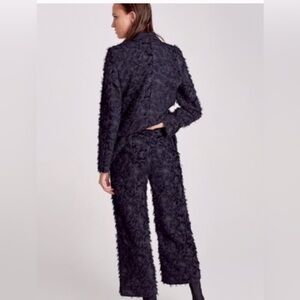 ZARA‎ Fringe Cropped Trousers